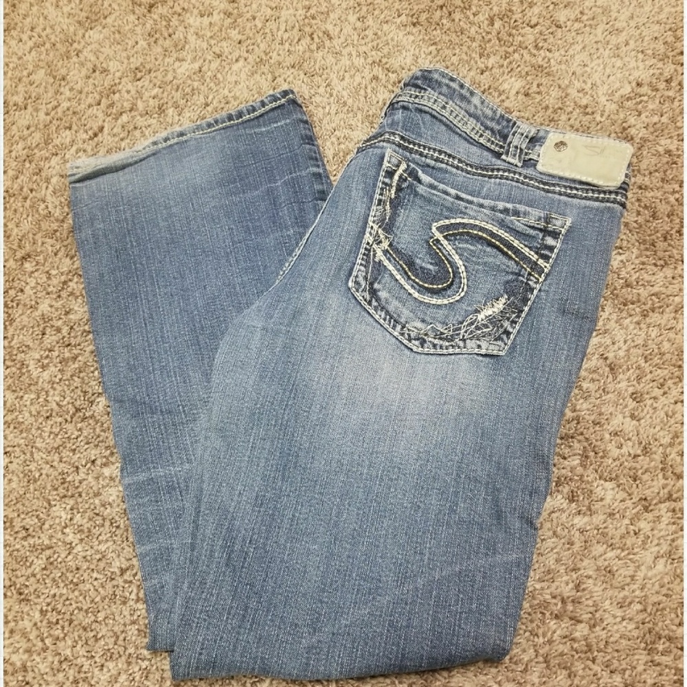Silvers bootcut med wash 34/31
